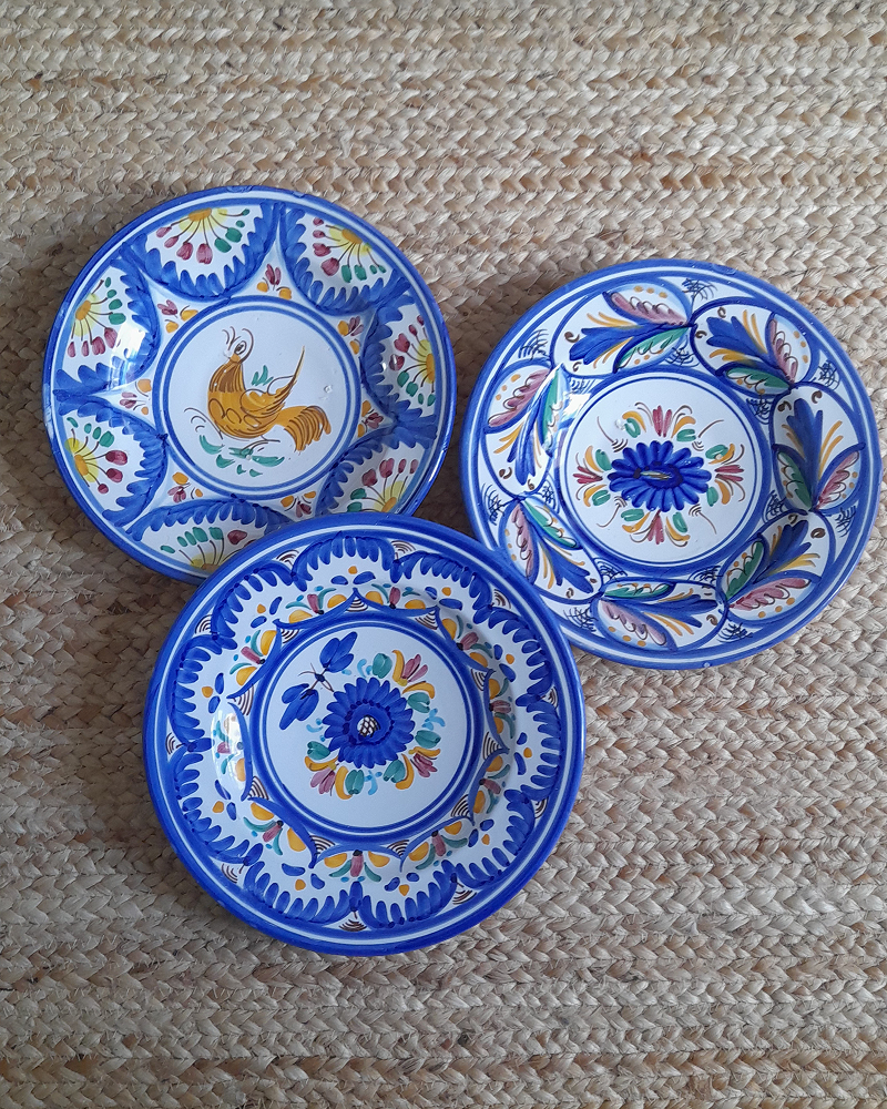 Vintage Hand Painted Talavera Plate - Set of 2 — CASA PLETÓRICA